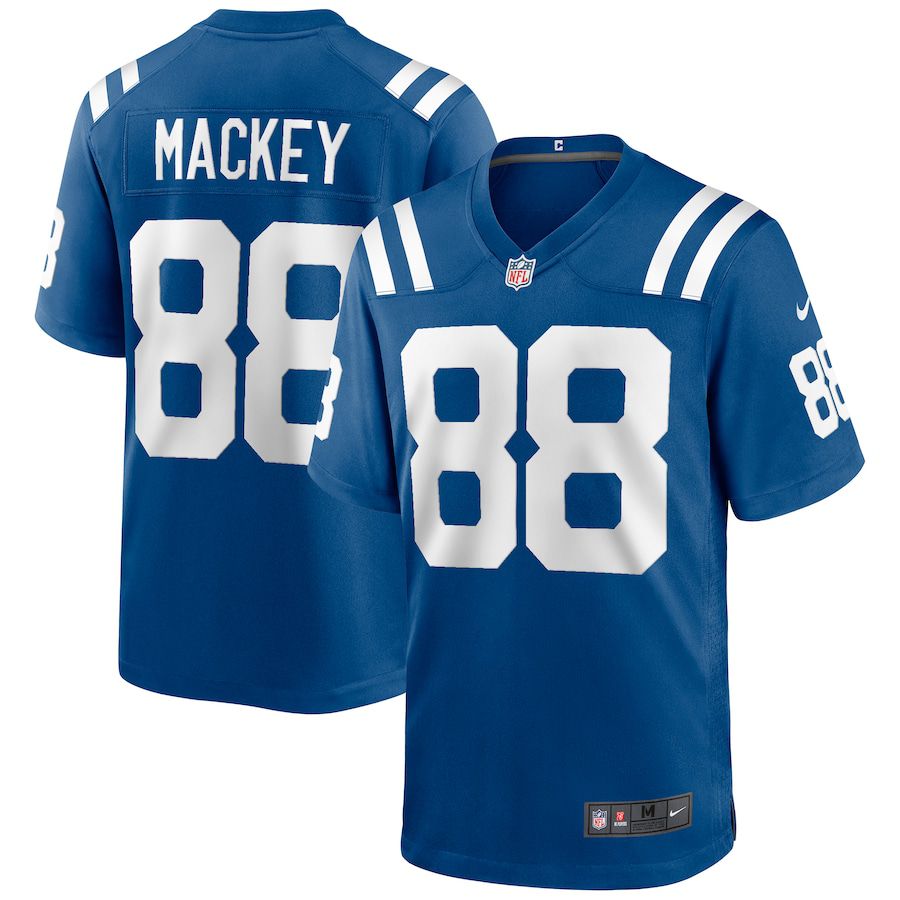 Men Indianapolis Colts #88 John Mackey Nike Royal Game Retired Player NFL Jersey
